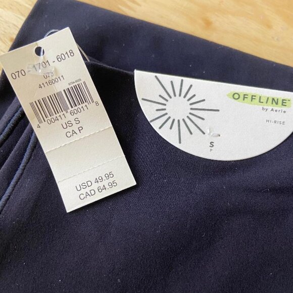 OFFLINE By Aerie Real Me Xtra High Waisted Legging, small, black - Picture 6 of 8